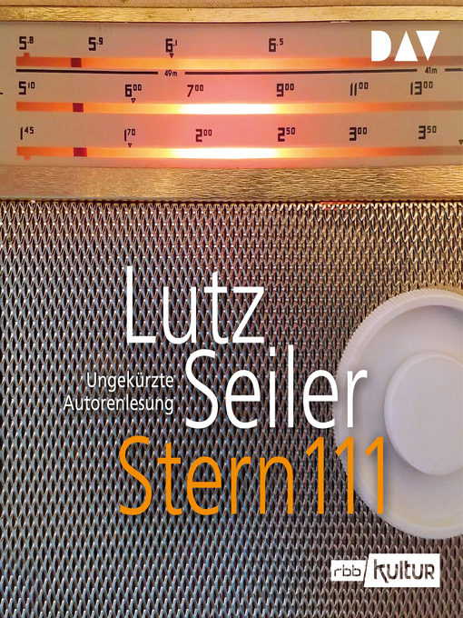 Title details for Stern 111 by Lutz Seiler - Available